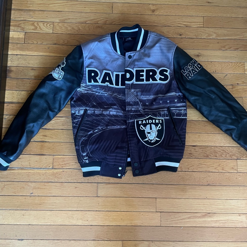 Raiders varsity jacket